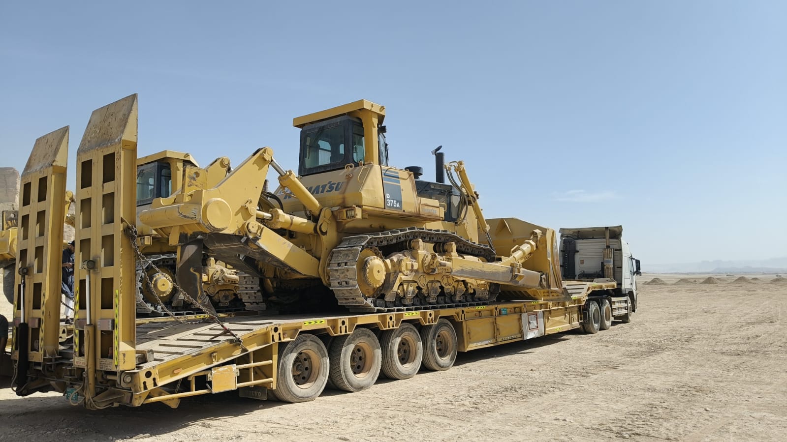 Bulldozer Transport